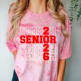 Class Of 2026 Senior Back To School 2026 Graduation 2026 Comfort Color Blast T-Shirt Clay