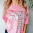 Class Of 2026 Senior 2026 Graduation 2026 Student Kids Comfort Color Blast T-Shirt Clay