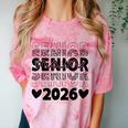 Class Of 2026 Senior Graduation Year Comfort Color Blast T-Shirt Clay