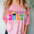 Class Of 2027 Shirt For Boys And Girls Fun 2027 Graduation Comfort Color Blast T-Shirt Clay