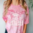 Class Of 2029 Grow With Me Graduation Back To School Comfort Color Blast T-Shirt Clay