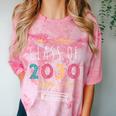 Class Of 2030 Grow With Me 2nd Grade Graduation Comfort Color Blast T-Shirt Clay