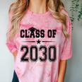 Class Of 2030 Shirt Graduation Comfort Color Blast T-Shirt Clay