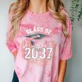 Class Of 2037 Graduation Comfort Color Blast T-Shirt Clay