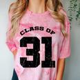 Class Of 31 Date High School Kindergarten Graduation Shirt Comfort Color Blast T-Shirt Clay