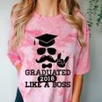 College High School Graduation Grad 2018 Shirt Comfort Color Blast T-Shirt Clay