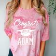 Congrats 2018 Adam College High School Graduation Comfort Color Blast T-Shirt Clay