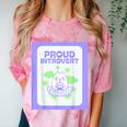 Cool Fun Cute Proud Introvert Cat Character For Men Women Comfort Color Blast T-Shirt Clay Cool Fun Cute Proud Introvert Cat Character For Men Women Comfort Color Blast T-Shirt Clay