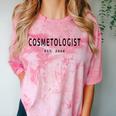 Cosmetologist Est 2026 Beauty School Cosmetology Graduation Comfort Color Blast T-Shirt Clay