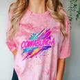 Cowabunga Retro 80s 90s Nostalgia Slang Neon Grunge Art Comfort Color Blast T-Shirt Clay Cowabunga Retro 80s 90s Nostalgia Slang Neon Grunge Art Comfort Color Blast T-Shirt Clay