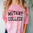 Crazy Sarcastic MUTANT COLLEGE Introvert Anti Social Comfort Color Blast T-Shirt Clay Crazy Sarcastic MUTANT COLLEGE Introvert Anti Social Comfort Color Blast T-Shirt Clay
