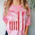 Criminal Justice Major College Student Graduate Graduation Comfort Color Blast T-Shirt Clay