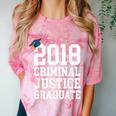 Criminal Justice Major Shirt 2018 Graduate Graduation E Comfort Color Blast T-Shirt Clay