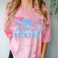 Cross Country Senior Night Senior 2025 Graduation Party 25 Comfort Color Blast T-Shirt Clay