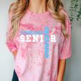 Cross Country Senior Night Senior 2025 Graduation Party 26 Comfort Color Blast T-Shirt Clay
