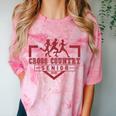 Cross Country Senior Night Senior 2025 Graduation Party 48 Comfort Color Blast T-Shirt Clay