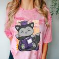 Cute Anime Fox Graduate Of A Class For Graduation Comfort Color Blast T-Shirt Clay