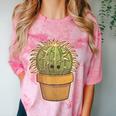 Cute Golden Barrel Cactus Introvert Distressed Comfort Color Blast T-Shirt Clay Cute Golden Barrel Cactus Introvert Distressed Comfort Color Blast T-Shirt Clay