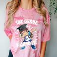 Dabbing Graduation Boy 1st Grade Class Of 2021 Nailed It Comfort Color Blast T-Shirt Clay