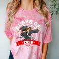 Dabbing Graduation Class Of 2018 Women Comfort Color Blast T-Shirt Clay