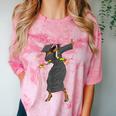 Dabbing Graduation Class Of 2025 Women History Month Comfort Color Blast T-Shirt Clay