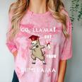 The Dabbing Llama Graduation Class Of 2018 T-Shirt Comfort Color Blast T-Shirt Clay