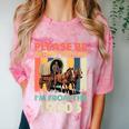 Dad Fathers Day Please Be Patient I'm From The 1900s Comfort Color Blast T-Shirt Clay