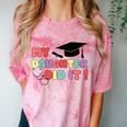 My Daughter Did It Graduation Doctor Nurse Child Graduated Comfort Color Blast T-Shirt Clay