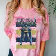DC Comics Graduation Batman The Grad Power Stance Comfort Color Blast T-Shirt Clay