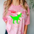 Dinosaur Rawr Diploma Grad Graduate Graduation Comfort Color Blast T-Shirt Clay