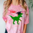 Dinosaur Rawr Diploma Graduate Graduation Comfort Color Blast T-Shirt Clay