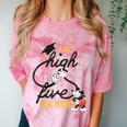 Disney Mickey Mouse A Big High Five For Today Graduation Comfort Color Blast T-Shirt Clay
