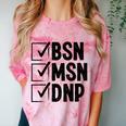 DNP Doctor MSN BSN DNP Nurse DNP Degree Graduation Comfort Color Blast T-Shirt Clay