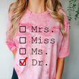 Doctor Graduation Comfort Color Blast T-Shirt Clay