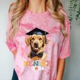 Dog Class Of 2024 Graduation Senior 2024 Men Women Girls Kids Comfort Color Blast T-Shirt Clay
