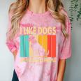 I Like Dogs And Maybe 3 People Introvert Comfort Color Blast T-Shirt Clay