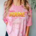 Done Class Of 2026 Graduation Comfort Color Blast T-Shirt Clay