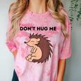 Don't Hug Me Porcupine Or Hedgehog Introvert Comfort Color Blast T-Shirt Clay Don't Hug Me Porcupine Or Hedgehog Introvert Comfort Color Blast T-Shirt Clay