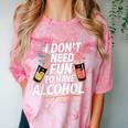 I Don't Need Fun To Have Alcohol Introvert Party Drink Comfort Color Blast T-Shirt Clay I Don't Need Fun To Have Alcohol Introvert Party Drink Comfort Color Blast T-Shirt Clay