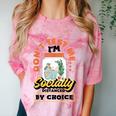 Don't Test Me Introvert's Comfort Color Blast T-Shirt Clay
