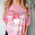 Earned It Nurse Graduation 2025 Nursing Grad Student RN LPN Comfort Color Blast T-Shirt Clay
