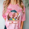 EdD Black Girls Doctor Of Education Graduation Black Women Comfort Color Blast T-Shirt Clay