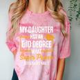 EdD Doctor Of Education Daughter Doctorate Graduation Comfort Color Blast T-Shirt Clay