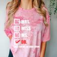 EdD Doctor Of Education Dr Doctorate Graduation Comfort Color Blast T-Shirt Clay