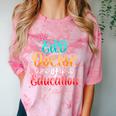 EdD Doctor Of Education Inspiring Doctorate Graduation Comfort Color Blast T-Shirt Clay