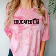 Educated Af Graduation T Shirt Comfort Color Blast T-Shirt Clay