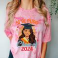 Educated Latina Graduation Day Grad Si Se Pudo Class Of 2024 Comfort Color Blast T-Shirt Clay