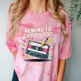 Elder Millennials Embracing 90s Rewind Nostalgia Vibes Comfort Color Blast T-Shirt Clay