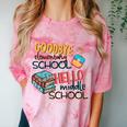 Elementary School End Of Year Graduation Middle Comfort Color Blast T-Shirt Clay
