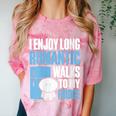 I Enjoy Long Romantic Walks To My Fridge Introvert Comfort Color Blast T-Shirt Clay